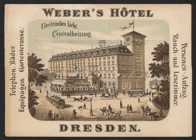 Hotel Trade Card de European School