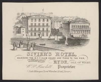 Hotel Trade Card de European School