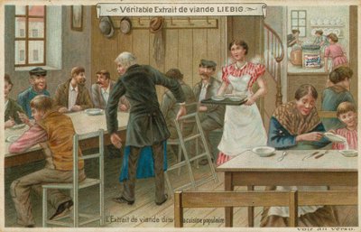 Em uma cantina de European School