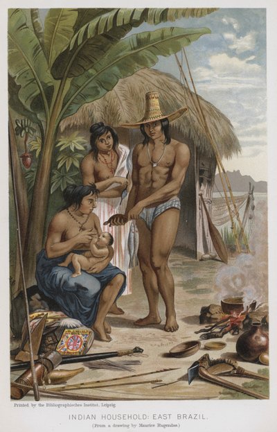 Casa Indiana, Brasil Oriental (chromolitho) de European School