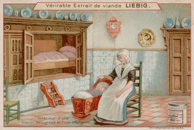 Dentro de uma casa de classe média na Holanda de European School