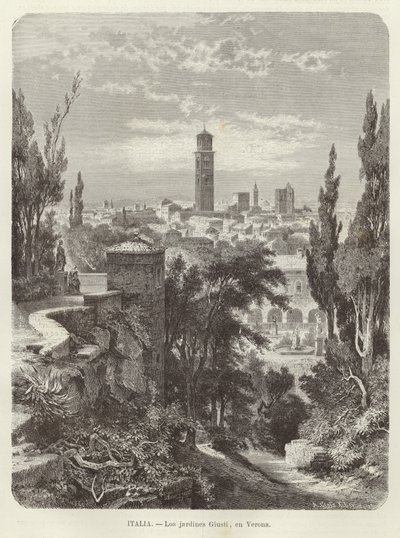 Itália - Jardins Giusti em Verona de European School