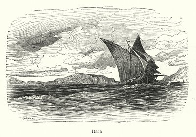 Ithaca, Grécia Antiga (litho) de European School