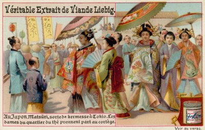 Mulheres japonesas em Matsuri de European School