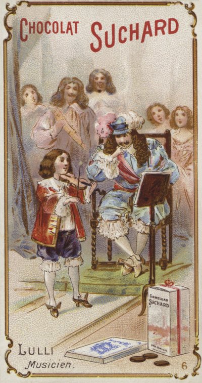 Jean-Baptiste Lully, músico e compositor francês, em criança de European School