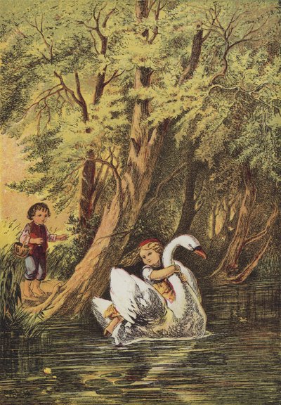 Jean Et Marguerite (litografia a cores) de European School