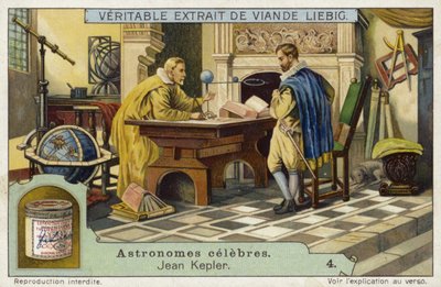 Johannes Kepler, matemático alemão e astrônomo de European School