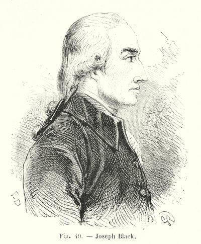 Joseph Black (gravura) de European School