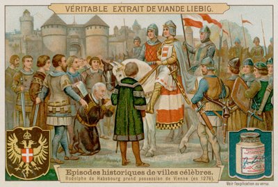 Rei Rudolph entra em Viena em 1276 de European School