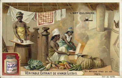 Cozinha de um rei africano de European School