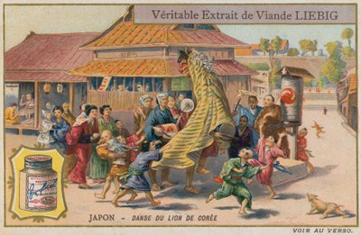 Dança de leão coreana no Japão de European School