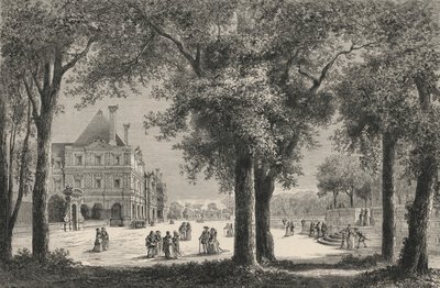 Luxemburgo na época de Marie de Medicis (gravura) de European School
