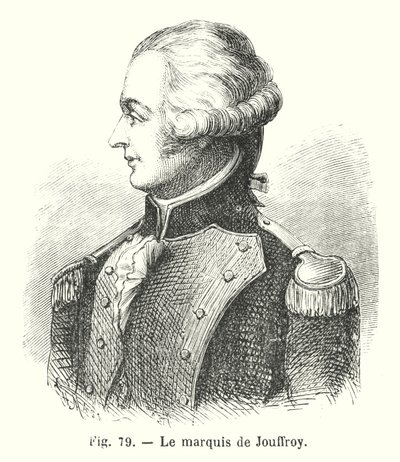 O Marquês de Jouffroy (gravura) de European School