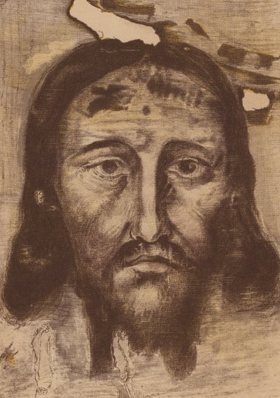 Imagem de Jesus Cristo: Da Igreja de São Bartolomeu, Génova (cromolitografia) de European School