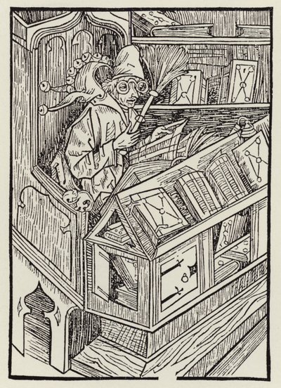 Barquinho ou espelho dos tolos (gravura) de European School