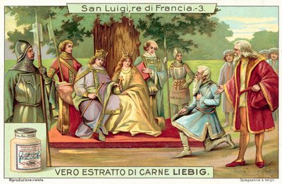 Luís IX da França administrando a justiça debaixo do carvalho em Vincennes de European School