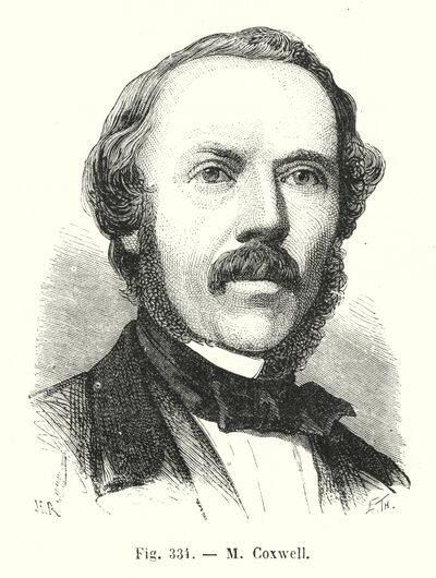 M Coxwell (gravura) de European School