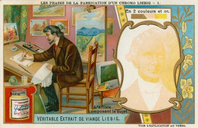 Fazendo um Chromolithograph Liebig de European School