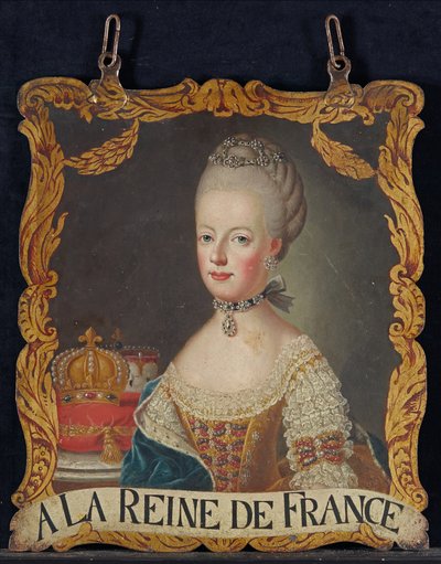 Sinal de Maria Antonieta, após 1774 de European School