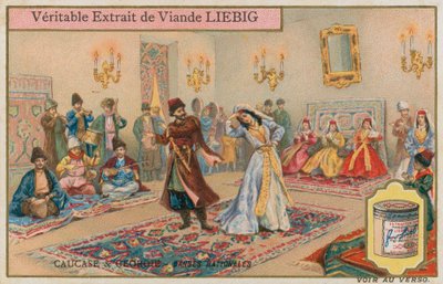 Dança nacional na Geórgia e no Cáucaso de European School