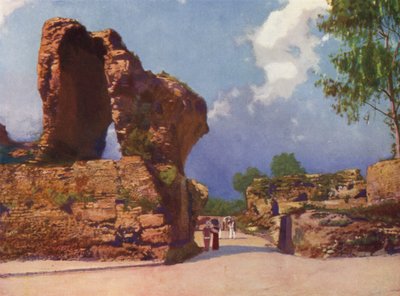 Nice, Les Arenes de Cimiez (litografia a cores) de European School