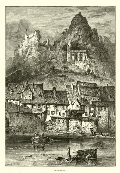 Oberstein (gravura) de European School