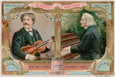 Pablo de Sarasate e Liszt de European School