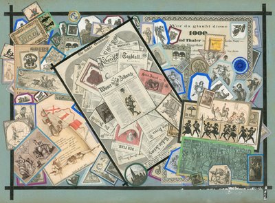 Página do volume III do Sammelsurium (material impresso) de European School