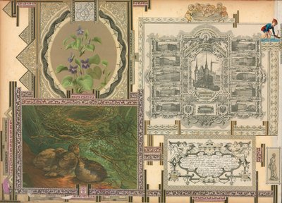 Página do volume III do Sammelsurium (material impresso) de European School