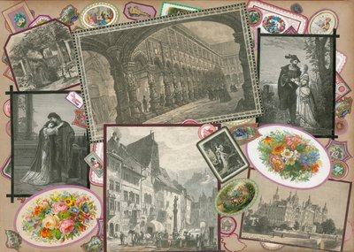 Página do volume III do Sammelsurium (material impresso) de European School