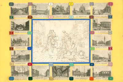 Página do volume II do Sammelsurium (material impresso) de European School