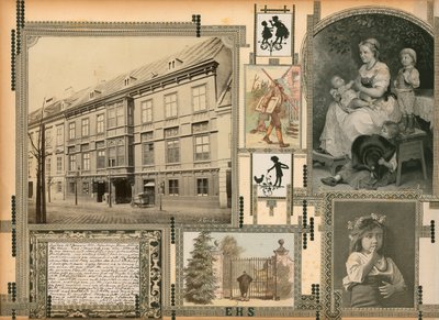 Página do volume IV do Sammelsurium (material impresso) de European School