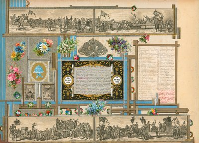 Página do volume IV do Sammelsurium (material impresso) de European School