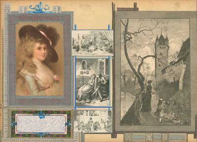 Página do volume IX do Sammelsurium (material impresso) de European School