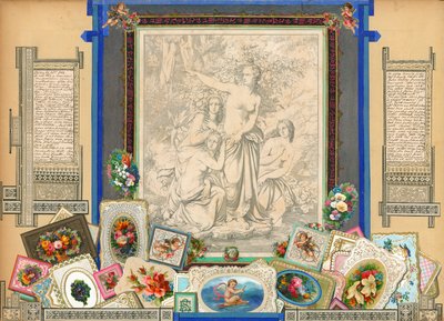 Página do volume IX do Sammelsurium (material impresso) de European School