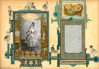 Página do volume I do Sammelsurium (material impresso) de European School