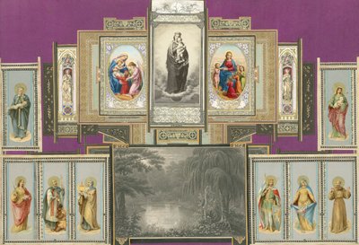 Página do volume VI do Sammelsurium (material impresso) de European School