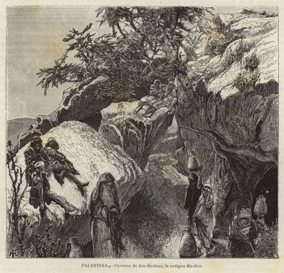 Palestina, Caverna de Ain-Endour, a antiga En-Dor de European School