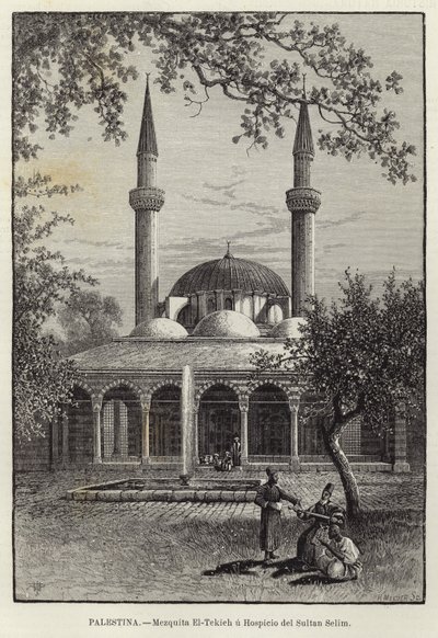 Palestina, Mesquita El-Tekieh ou Hospicio do Sultão Selim de European School