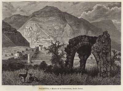 Palestina, Monte da Quarentena, de Jericó de European School