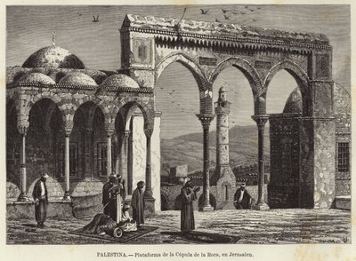 Palestina, Plataforma da Cúpula da Rocha, em Jerusalém de European School