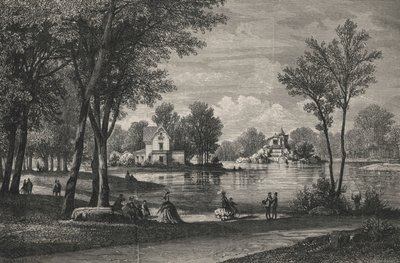 Parc Du Vesinet, Lac Superieur (gravura) de European School