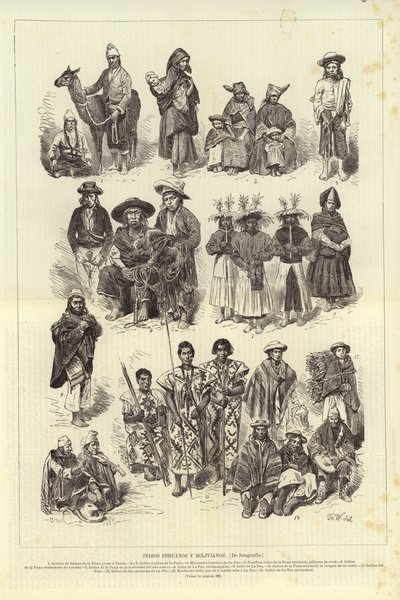 Povos indígenas peruanos e bolivianos de European School
