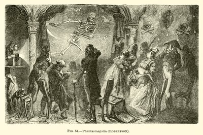 Phantasmagoria, Robertson (gravura) de European School