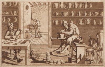 Olaria (litografia) de European School