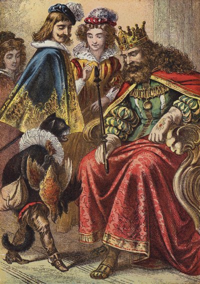 Puss In Boots (cor litho) de European School