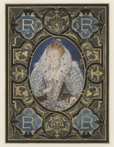 Rainha Elizabeth (lito colorido) de European School