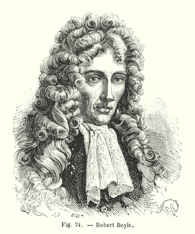 Robert Boyle (gravura) de European School