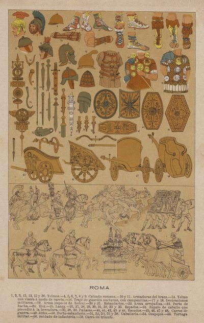 Roma (cor litho) de European School