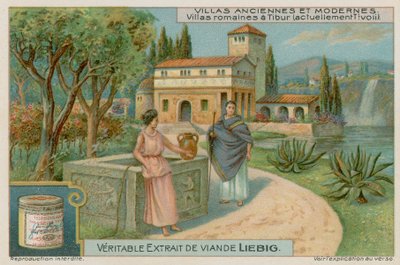 Villa romana no Tibre no Tivoli de European School